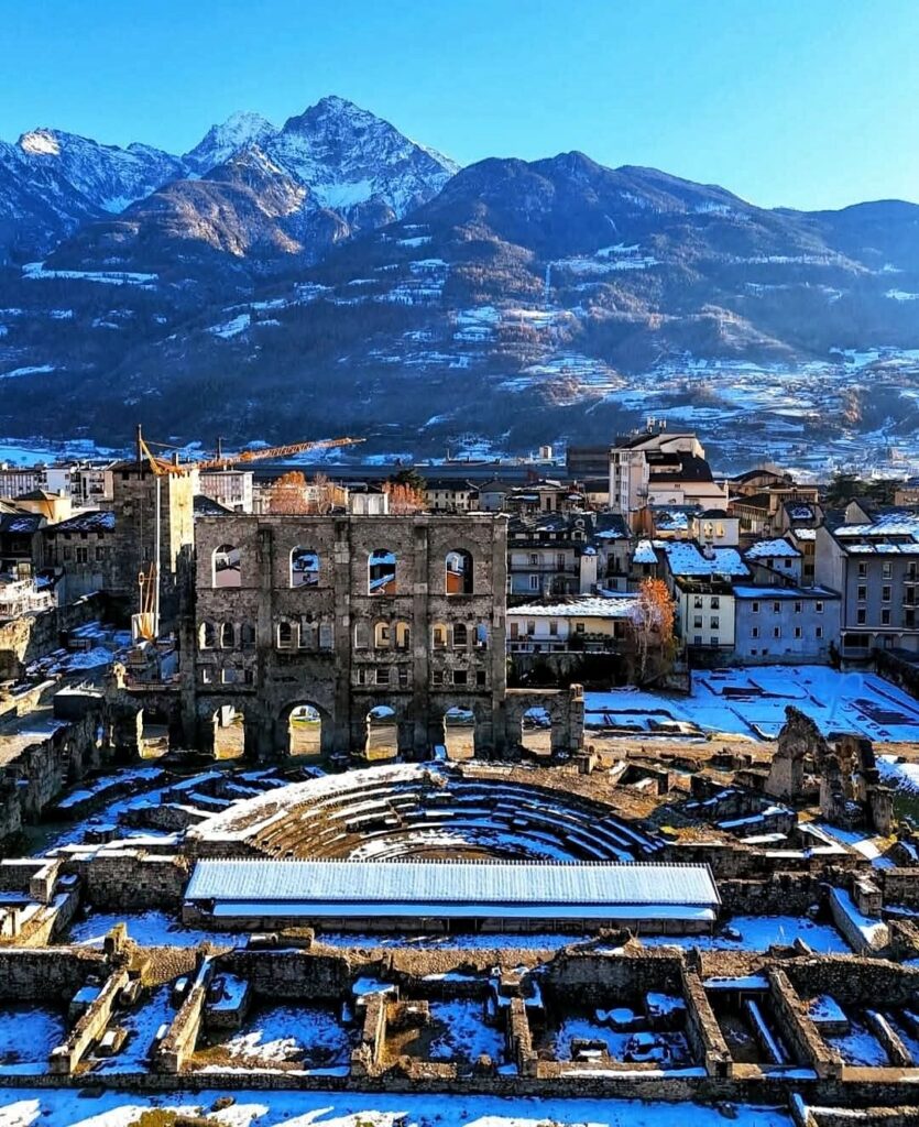 turismo teatro romano aosta foto credit simon3p